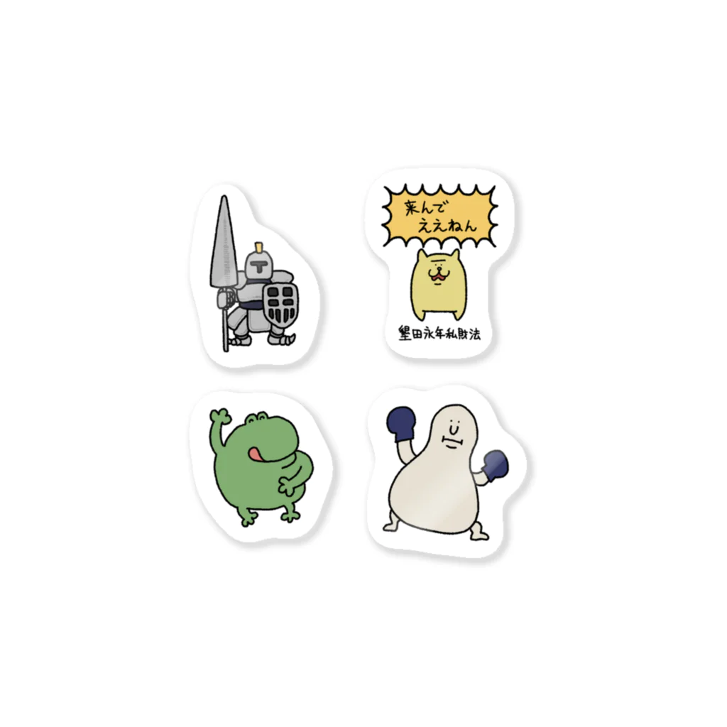 デーリィズSHOPのいずキャラステッカー Sticker