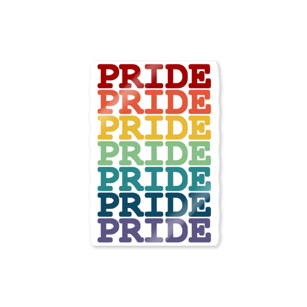 UNIQUE BOUTIQUEのRainbow Pride ステッカー