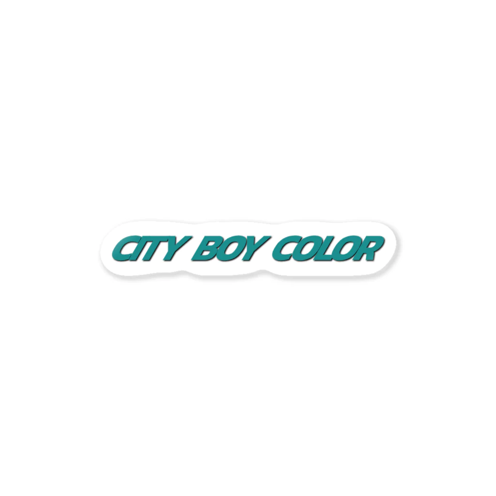 CITY BOY のCITY BOY COLOR ステッカー