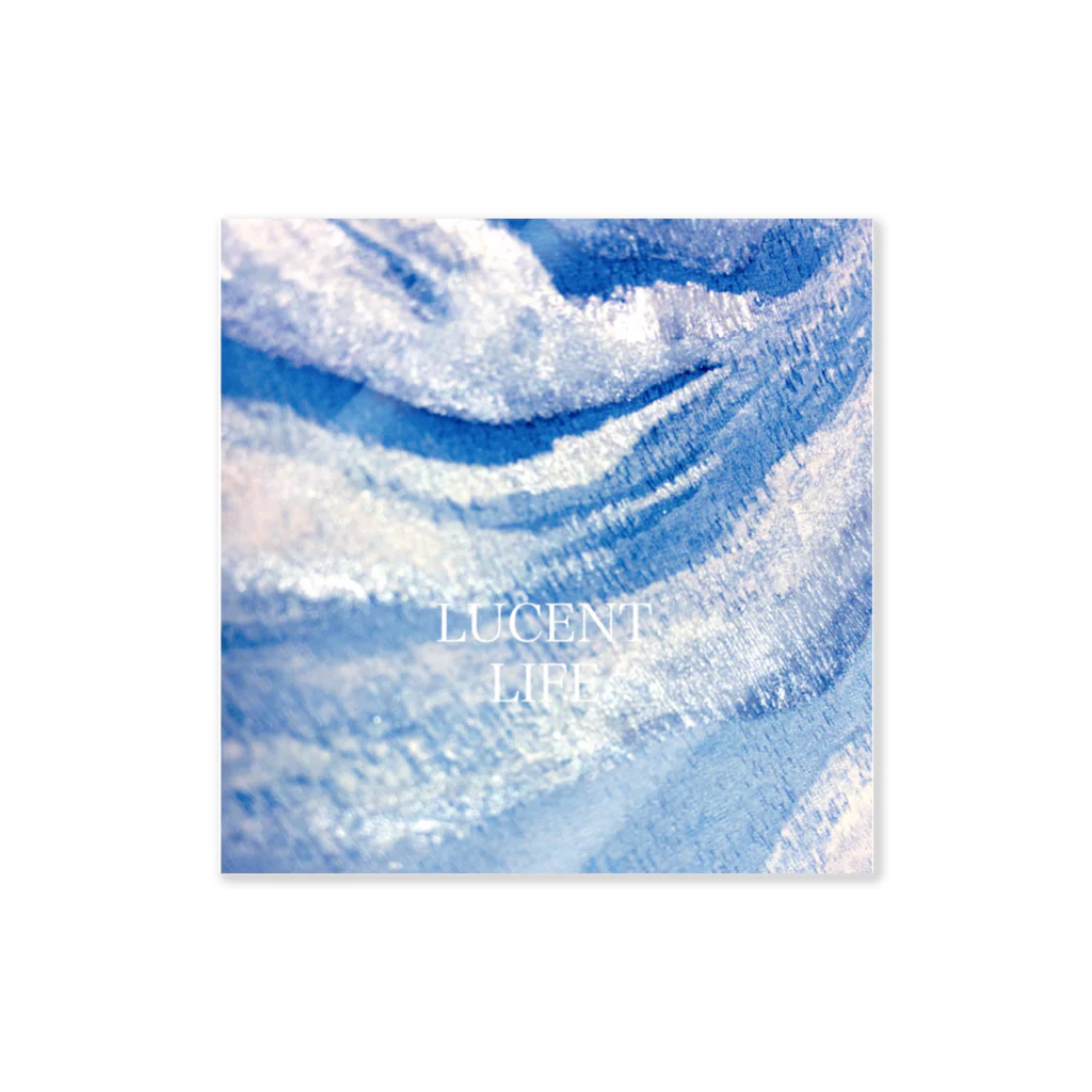 LUCENT LIFEのLUCENT LIFE　雲流 / Flowing clouds Sticker