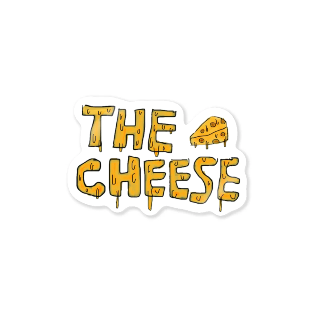 お松のお店のThe cheese ステッカー