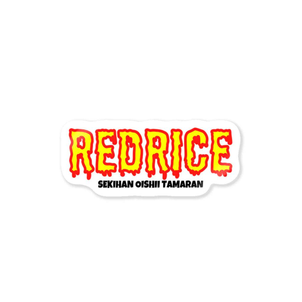 東京スシダラケのRED RICE ステッカー Sticker