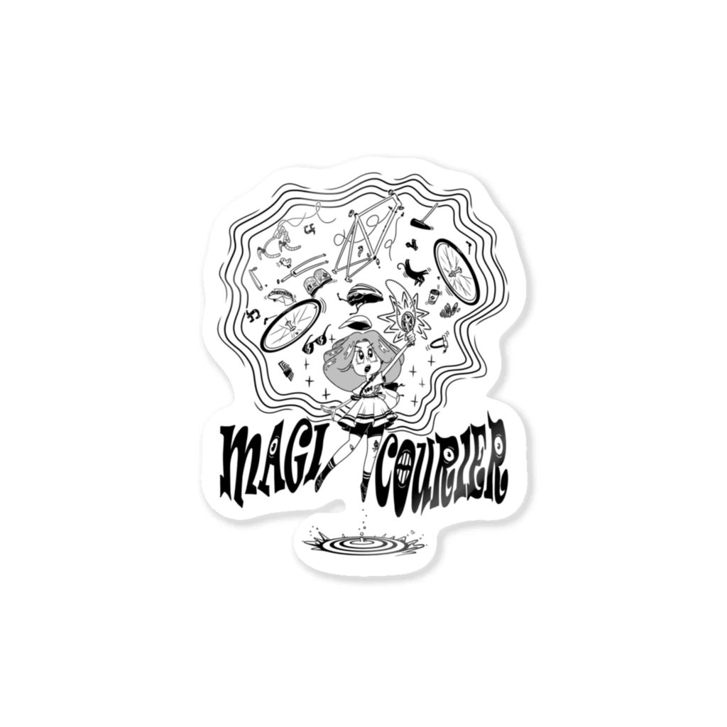 nidan-illustrationの“MAGI COURIER” #1 Sticker