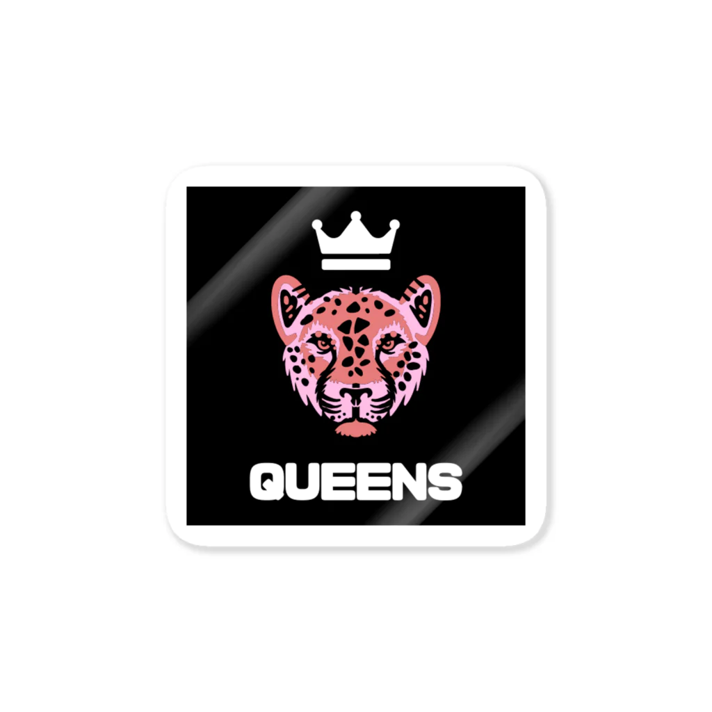 QUEENSのクイーンズ ステッカー