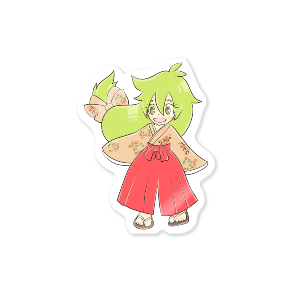 やまざきゆうみの正月verロイティー Sticker