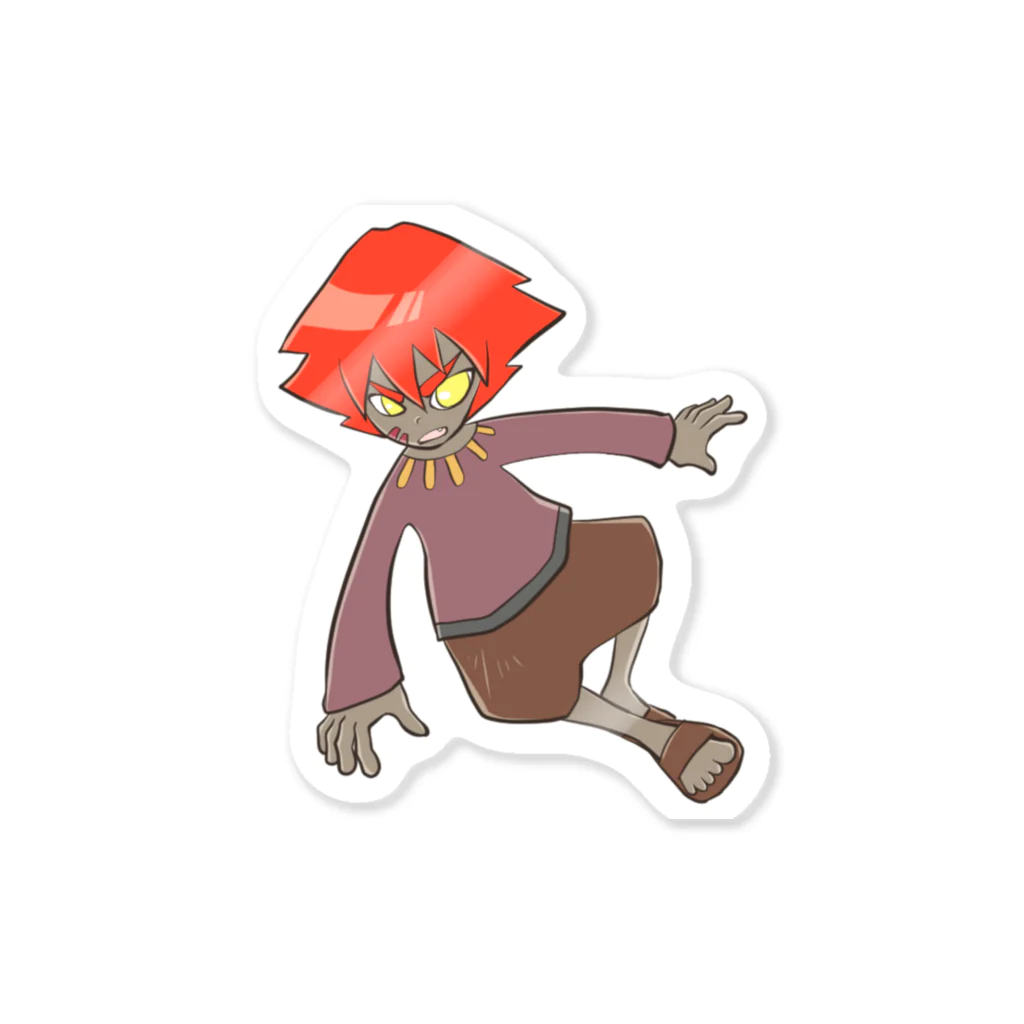 やまざきゆうみのマオ Sticker