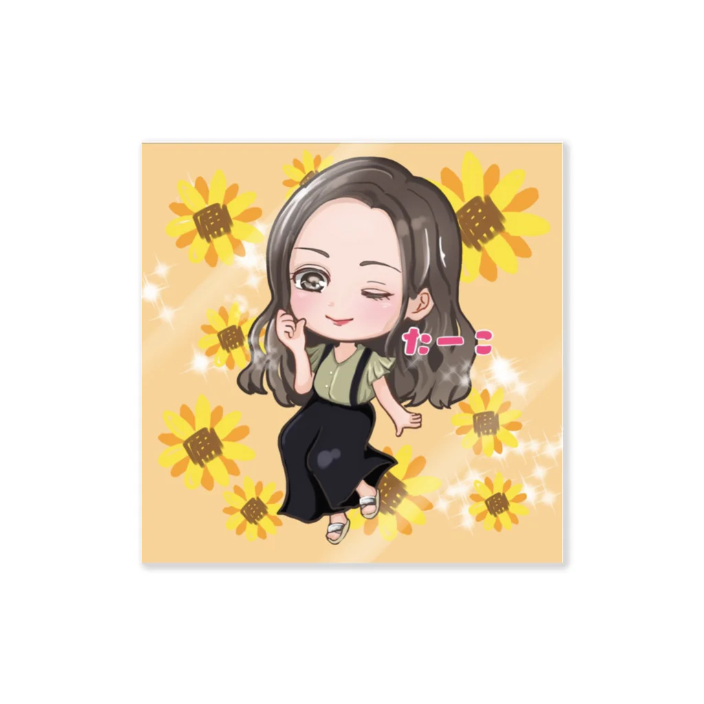 🌼✨たーこ✨🌼のたーこグッグ ステッカー