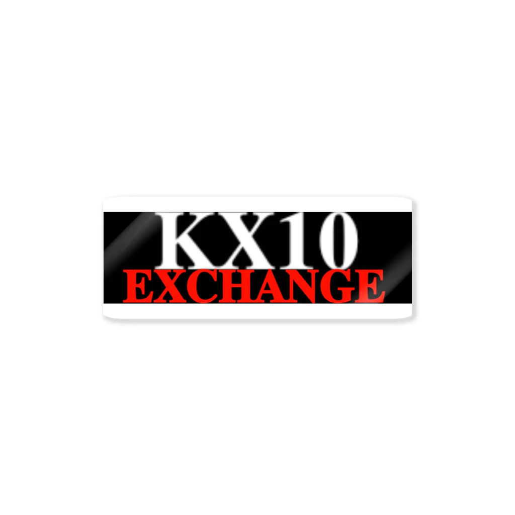 KKEXCHANGEのKX ステッカー