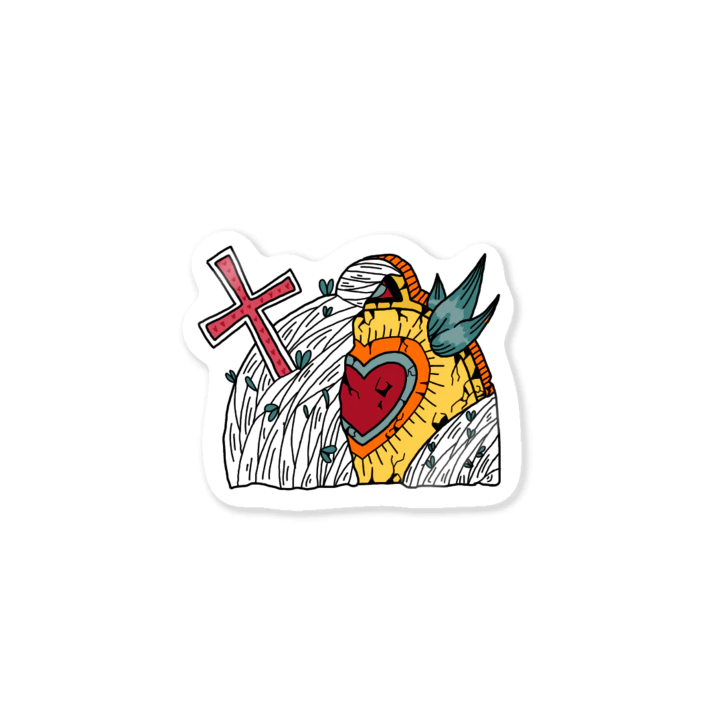 準備中の???  HOUSE sticker Sticker