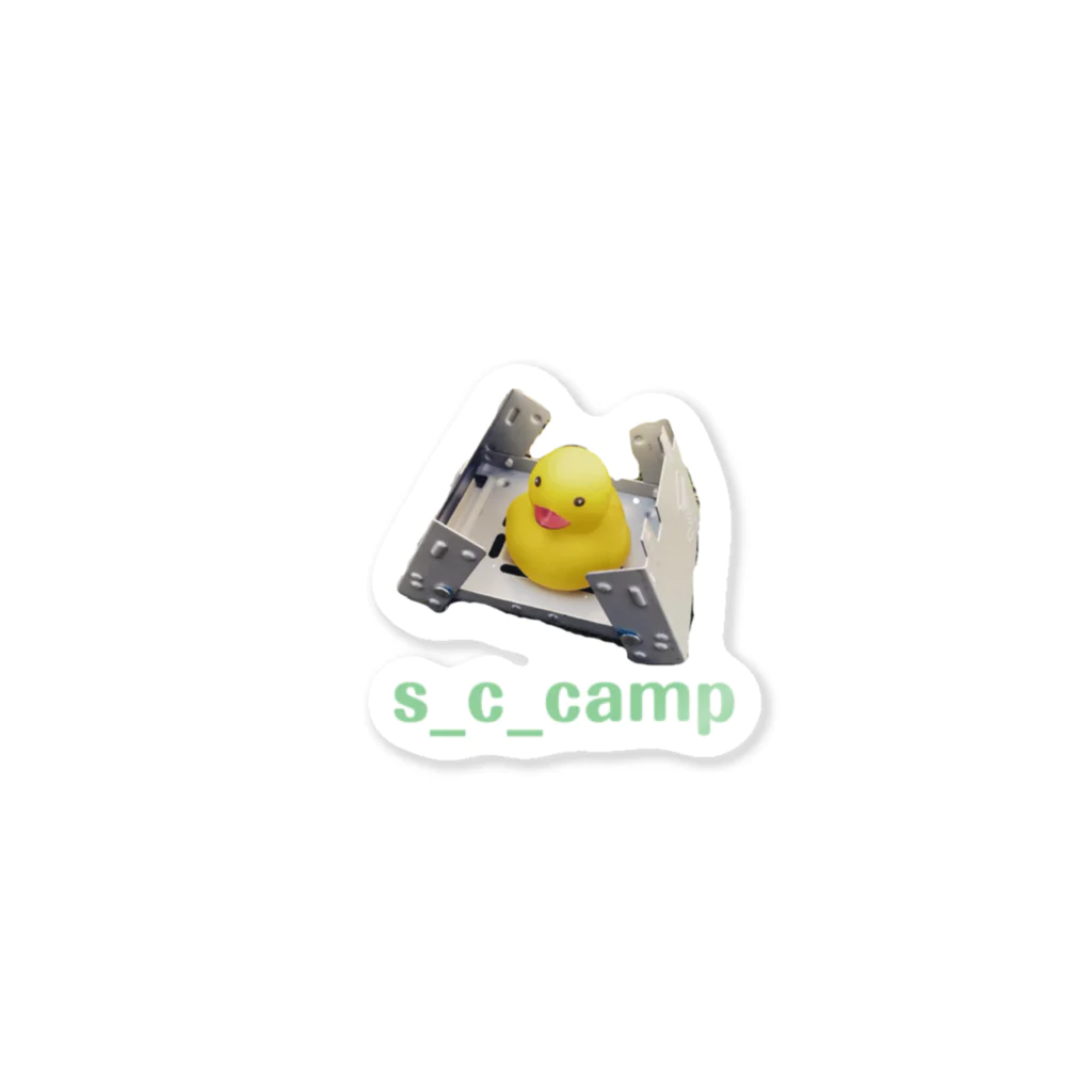 s_c_campのs_c_camp ステッカー