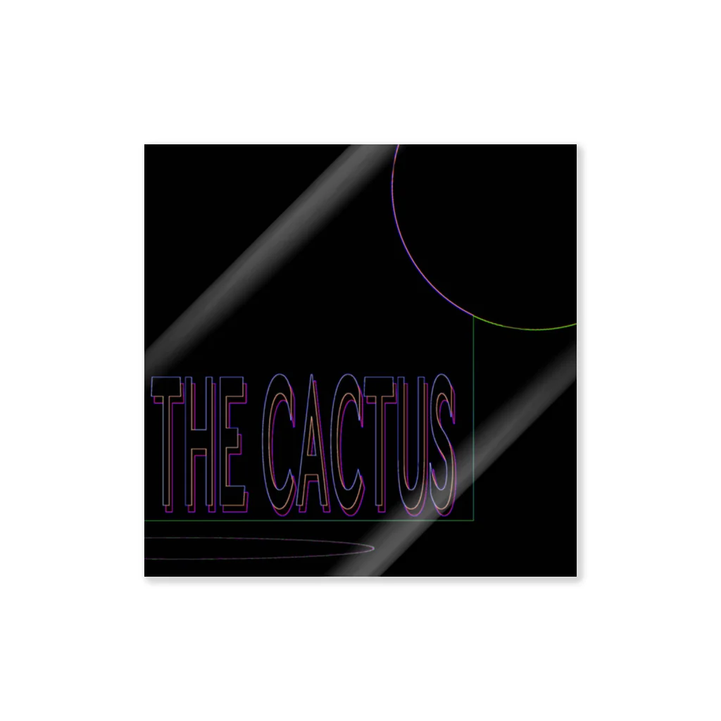 THE CACTUSのカクタステッカー⑤ Sticker