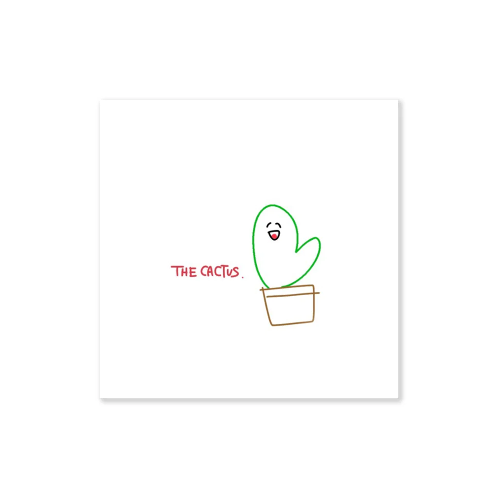 THE CACTUSのカクタステッカー⑪ Sticker