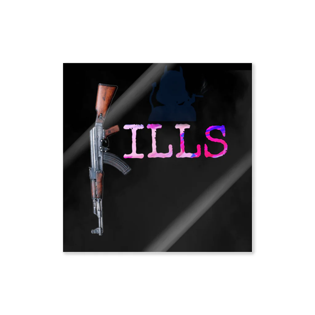 KILLSのKILLS Ladies ステッカー