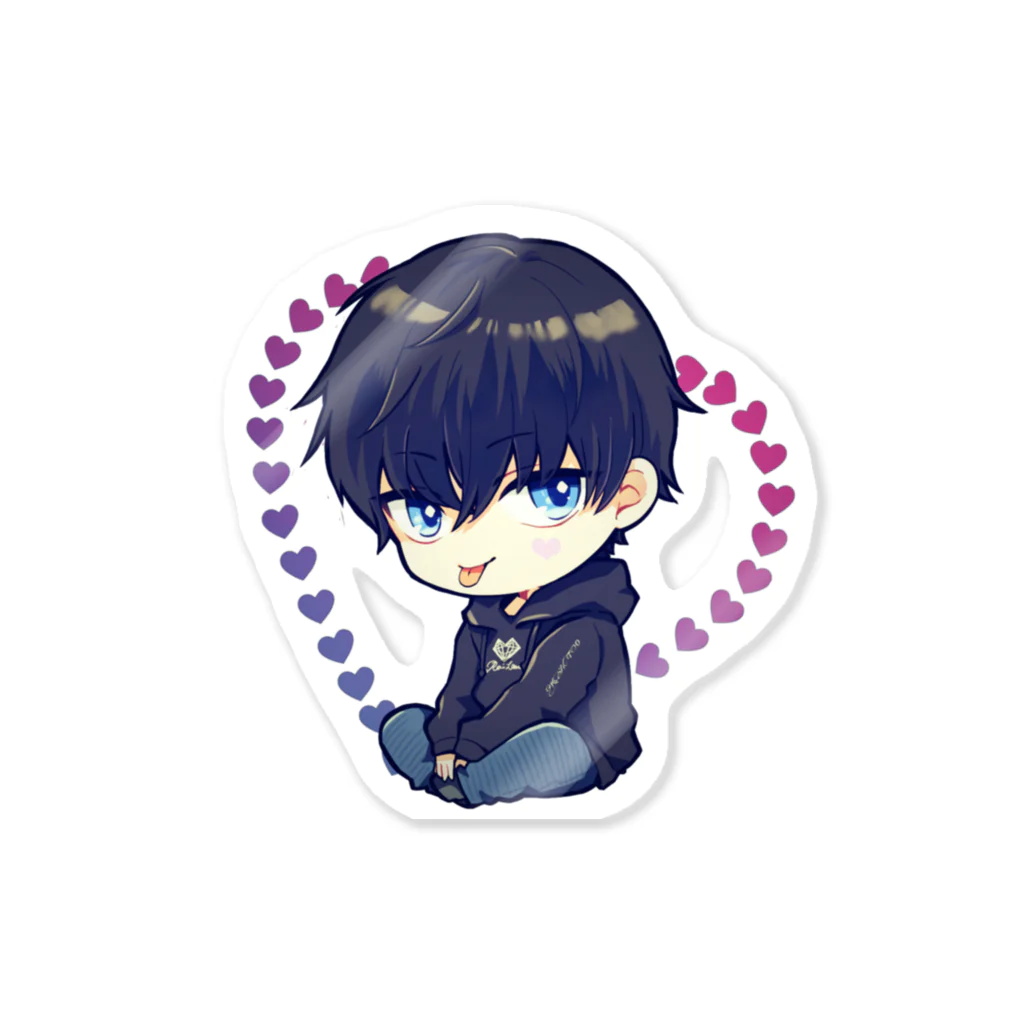 海透オリジナルグッズ💙のカイきゅんver. Sticker