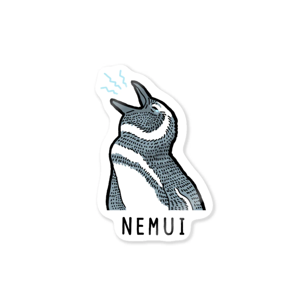 This is Mine（ディスイズマイン）のNEMUI  penguin ステッカー Sticker