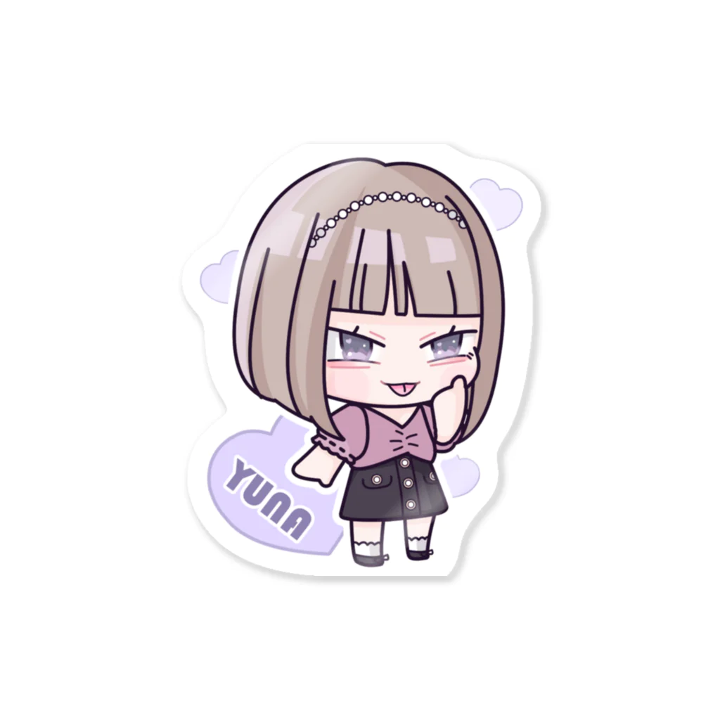 ユナの地雷ゆうな Sticker