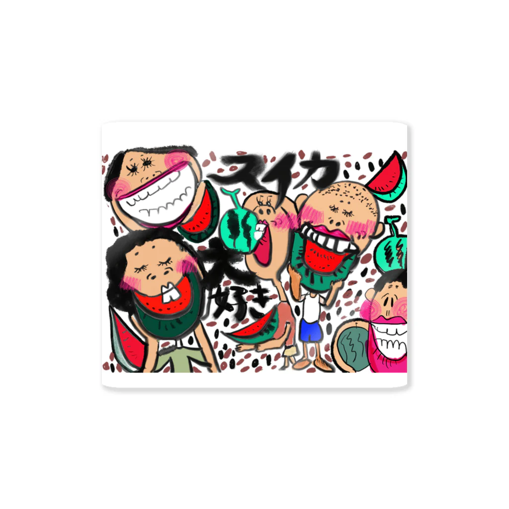 tomo1015のスイカ Sticker