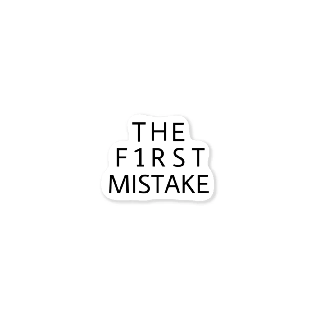 CITY BOY のTHE FIRST MISTAKE ステッカー