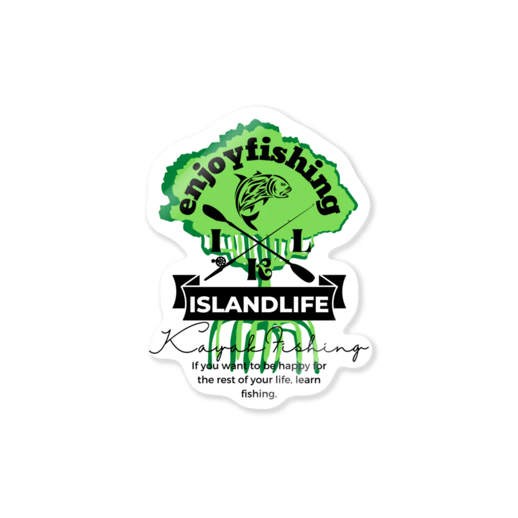 アイランドライフのISLAND　Mangrove Sticker