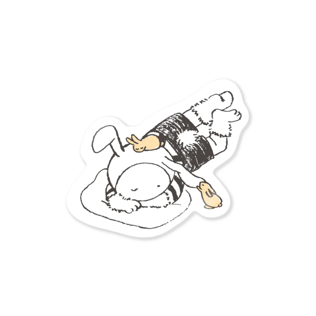 cage_a_oiseauxの眠いのに眠れない Sticker