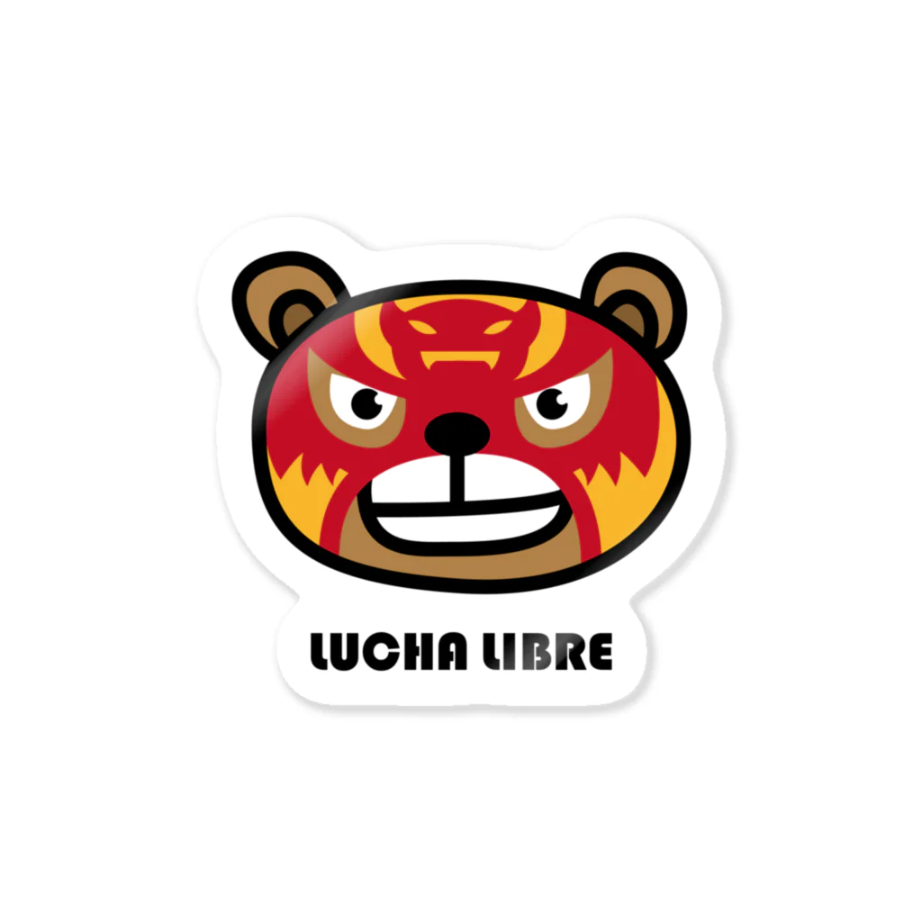 LUCHAのKUMALIBRE#2 ステッカー