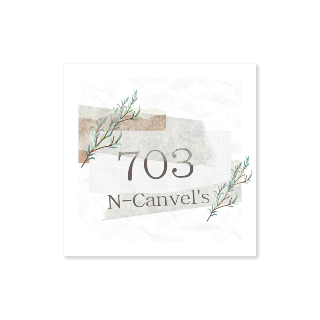 N-Canvel'sのN-Canvel's　Natural ステッカー