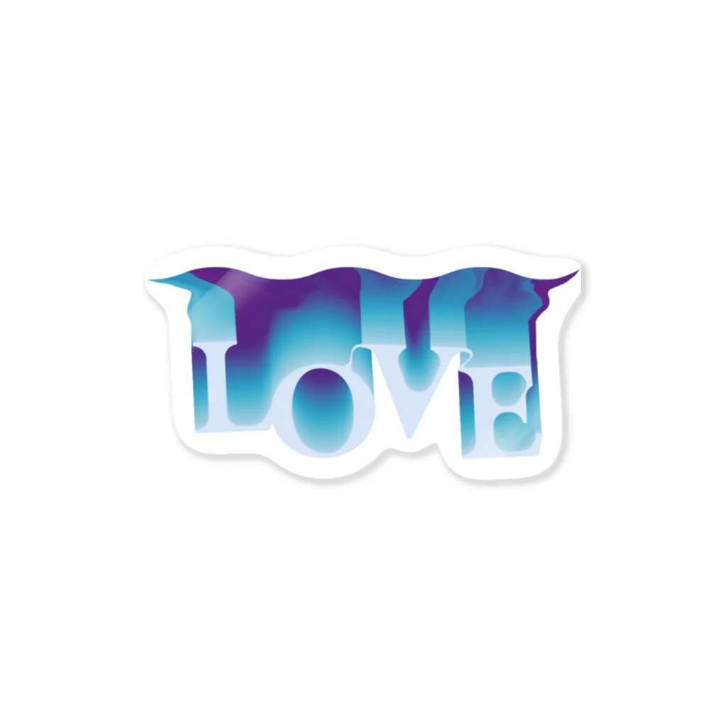 きゃりあのお店のとろけるLOVE Sticker