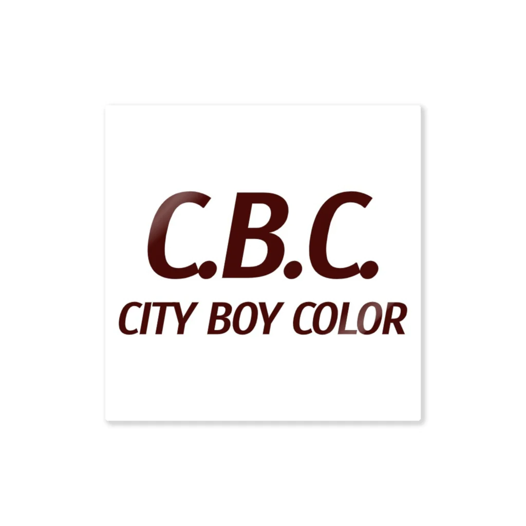 CITY BOY のCITYBOY COLOR ステッカー