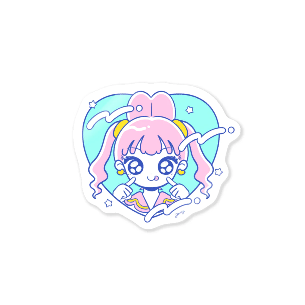 み〜にょのうさぎのきゅるちゃん Sticker