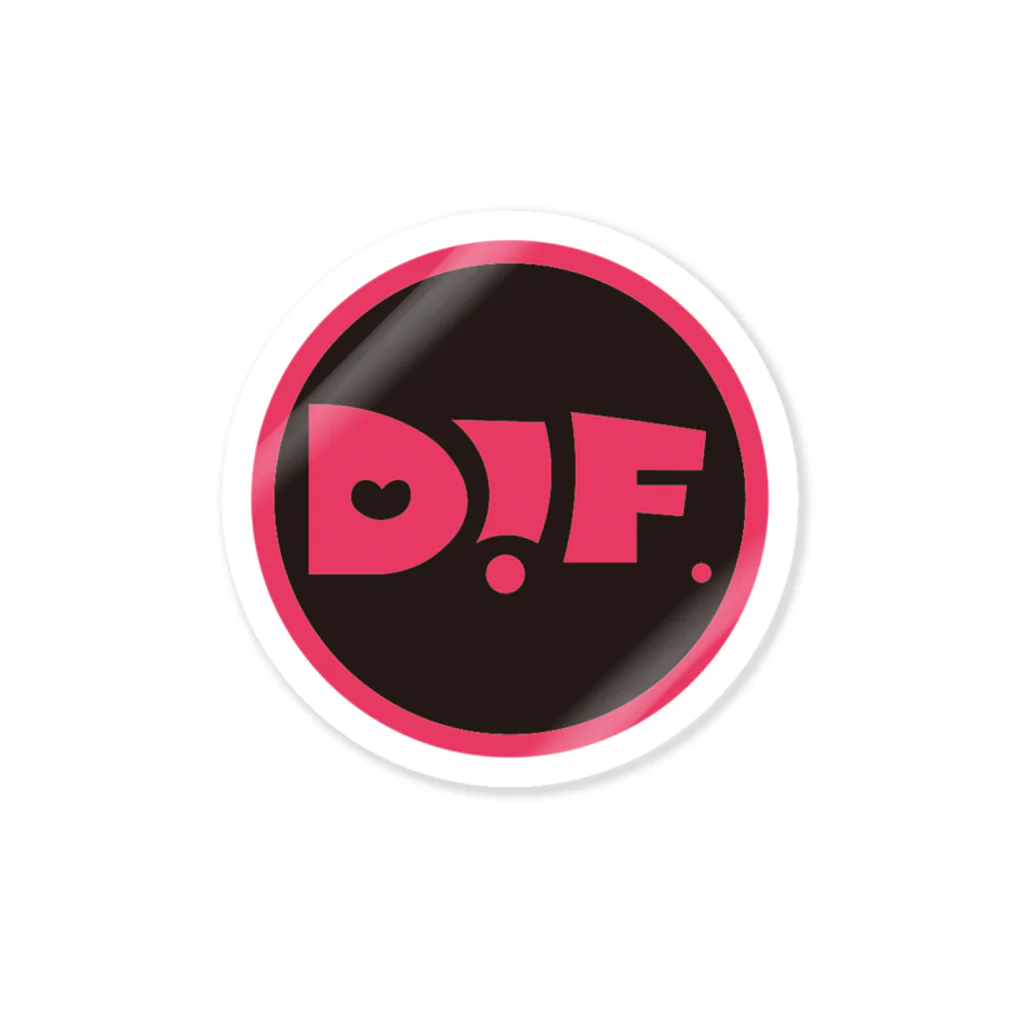 DIF.のDIF. ステッカー