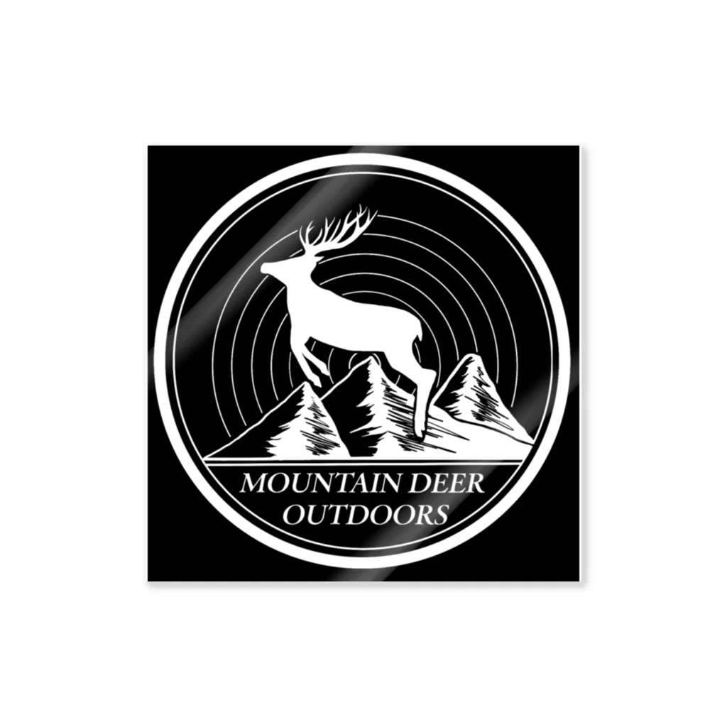 mountain deer outdoorsのmountain deer outdoors オリジナルグッズ♪第2弾 ステッカー