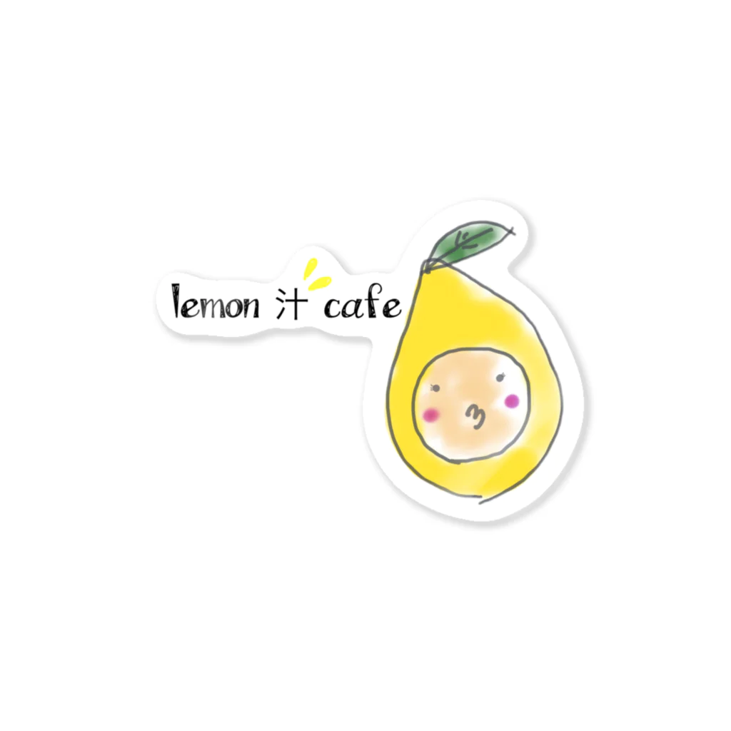 lemon_jil_ cafe🍋のゆきんlemonちゃん ステッカー