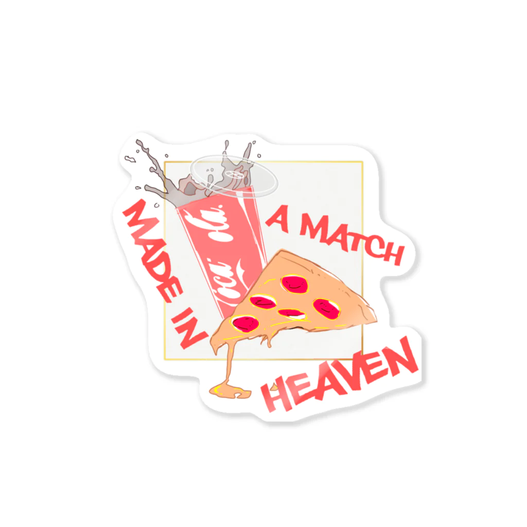 HIDE-AKIのA Match Made in Heaven！！ ステッカー
