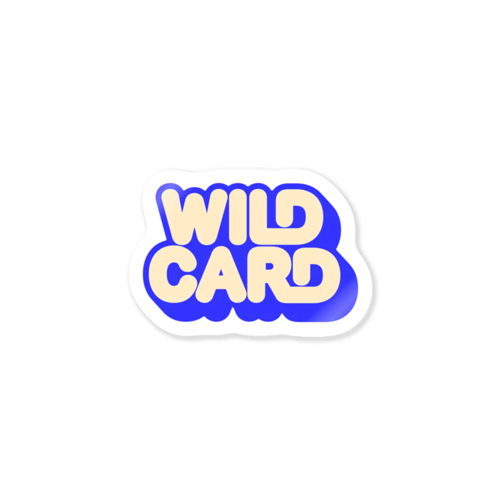 WILD CARDのWILD CARD SEA ステッカー