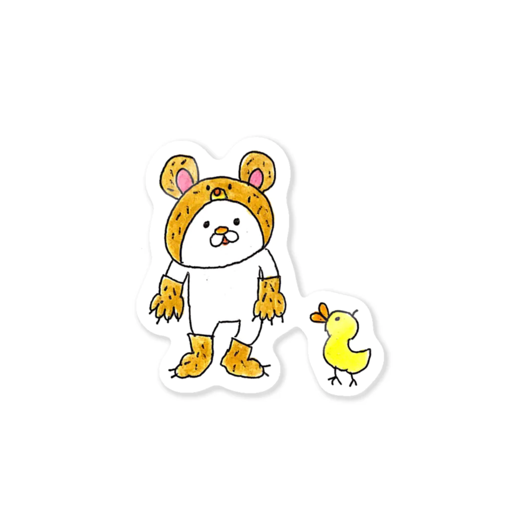 ゆでたま号.netの【ぽっちん】どうよ Sticker