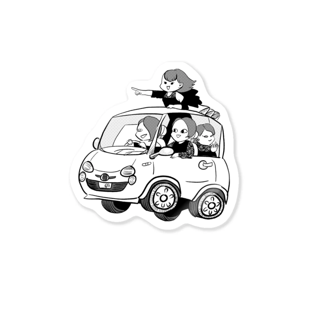 しらす丼のGO!GRAMPING！ Sticker