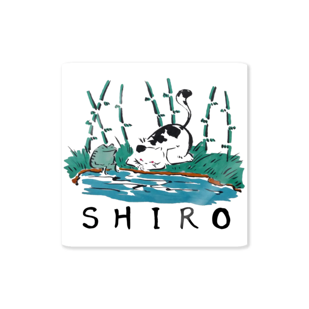 ＳＨＩＲＯの魚の観察 ステッカー