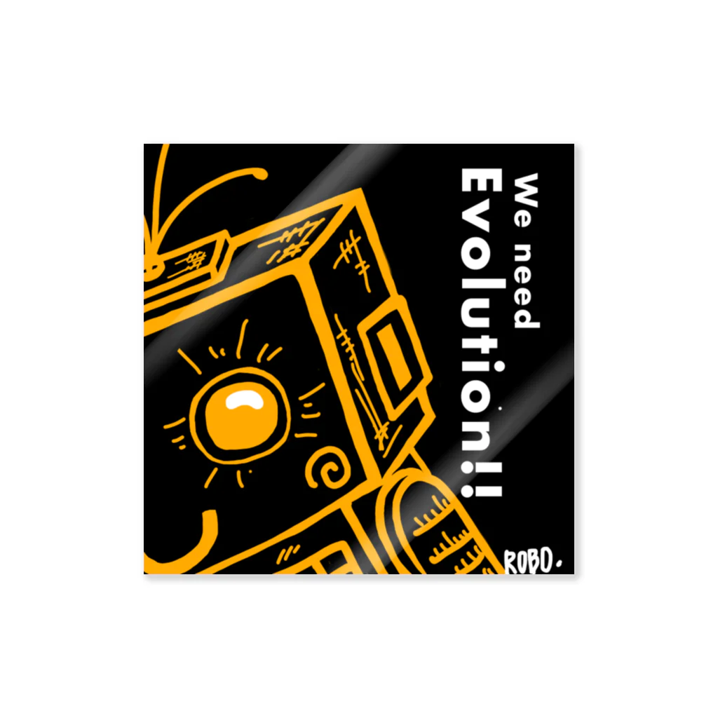 ミソシル🍄キノコのROBO ROBO Evolution！ Sticker