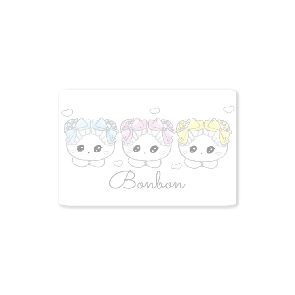 Bonbon（ぼんぼん）のぼんちゃんず♡ ステッカー