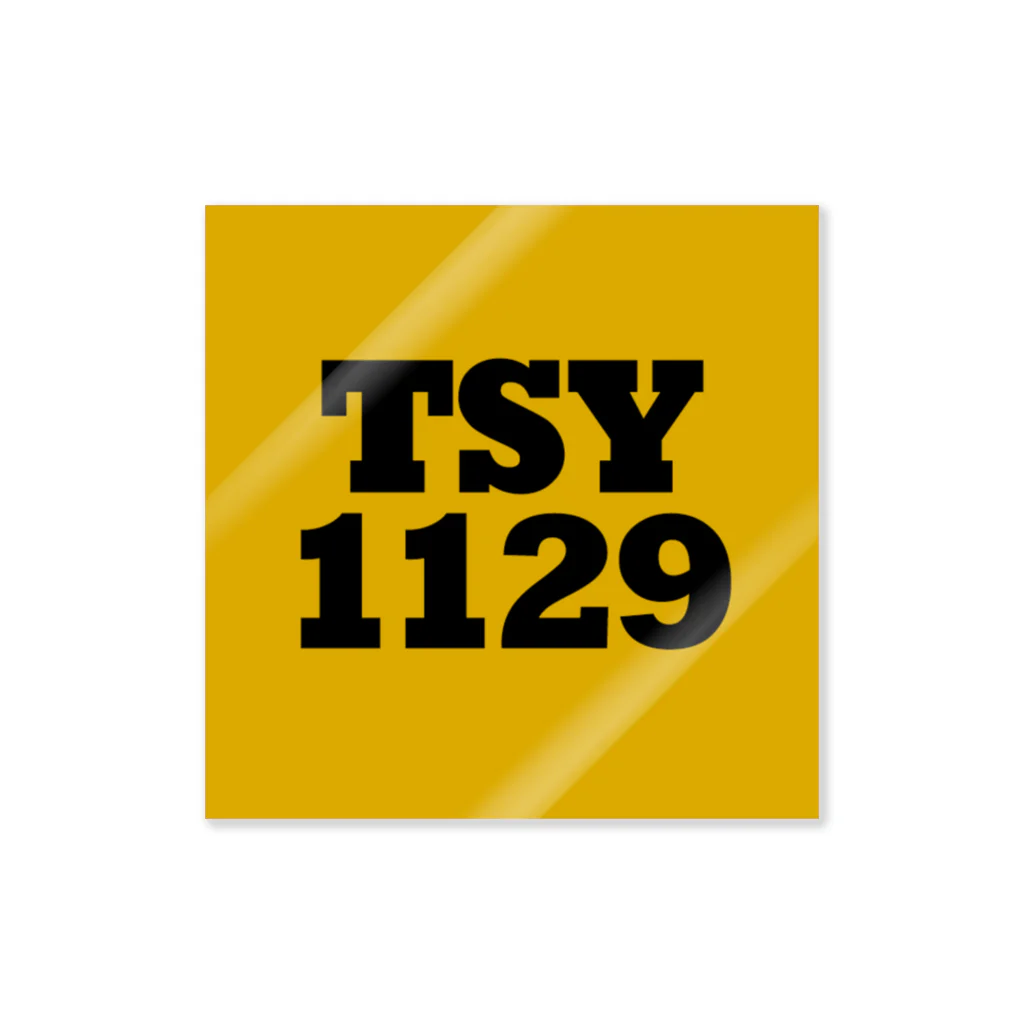 TSY1129のTSY1129ロゴ ステッカー