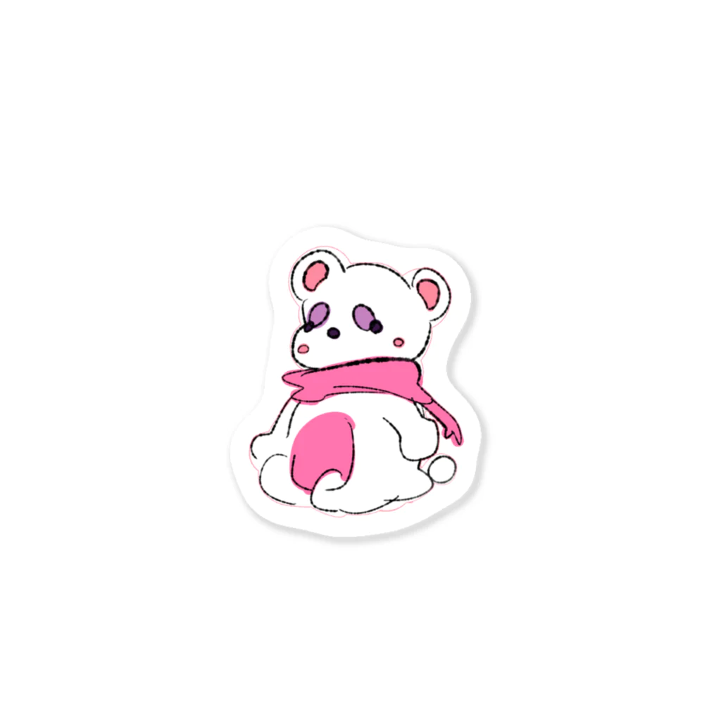 rennyaaaaaaaa🦄🧸🦄のSHIROINEKO 2 Sticker