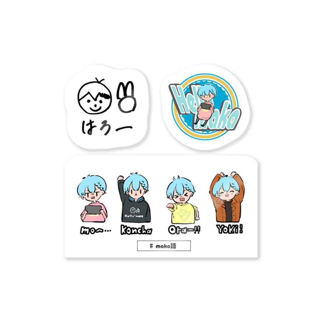 maka【FENNEL】のステッカー Sticker