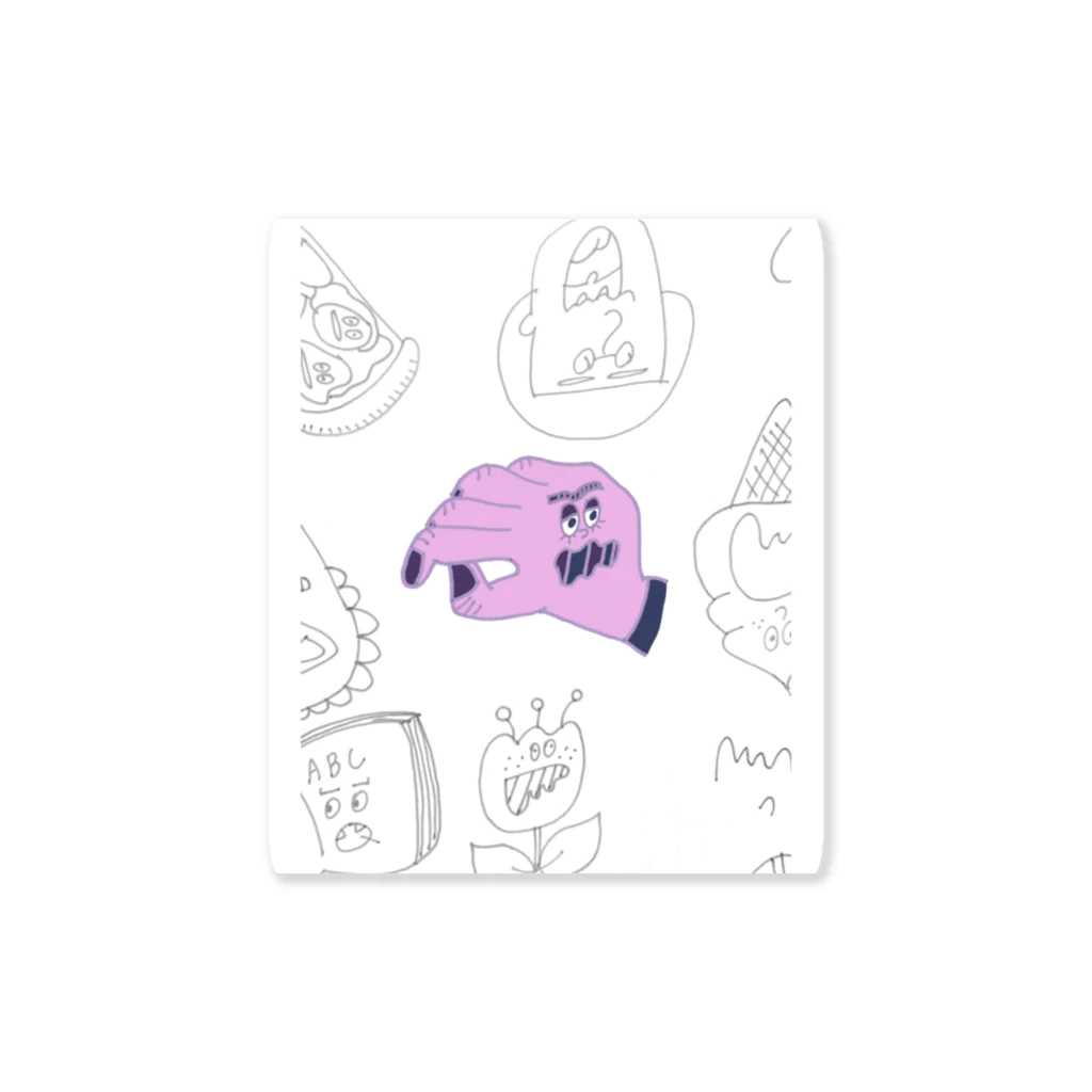 ｕ dreamer's brainのhand Sticker