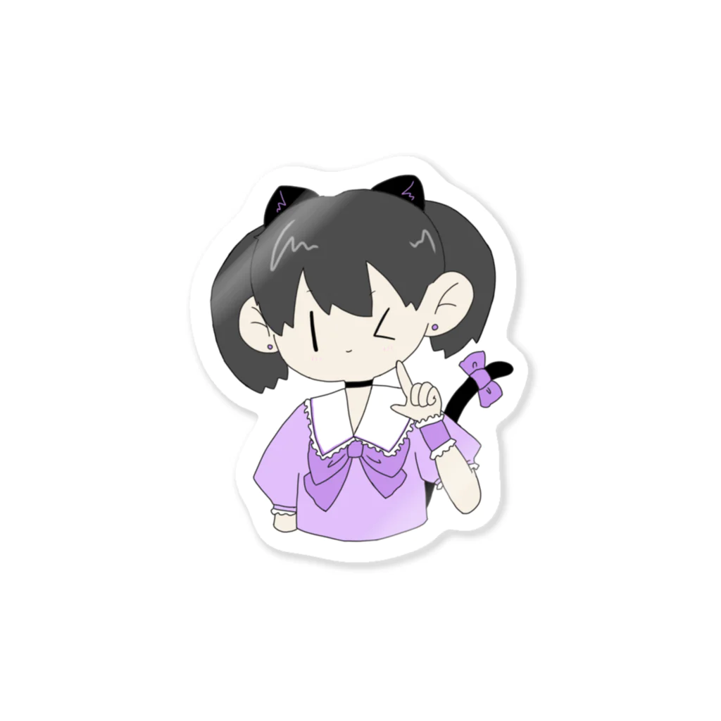 Elleのみやねこちゃん Sticker