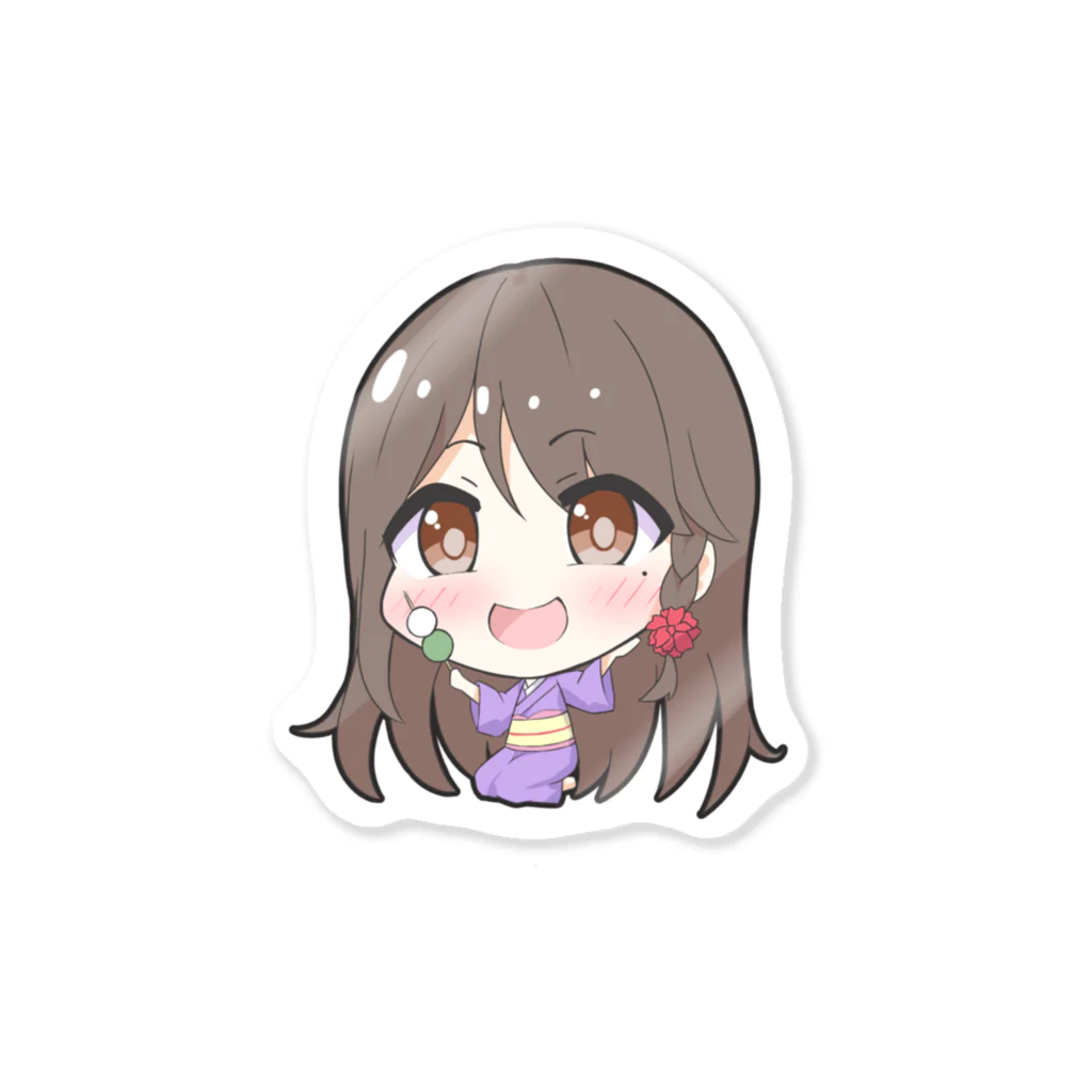 涙uRUiii(うるい)のうるちゃん バージョン① Sticker