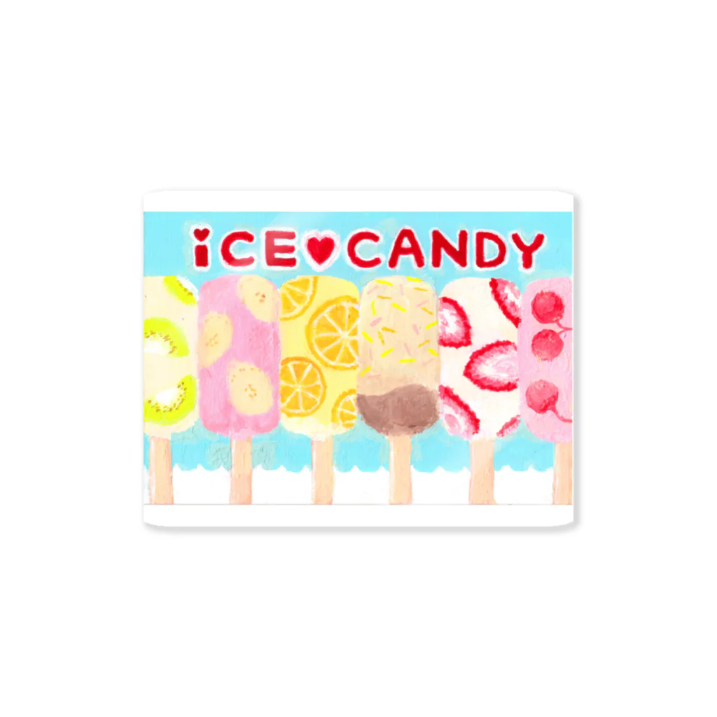 リトルプラムガールのアイスキャンディーズ Sticker