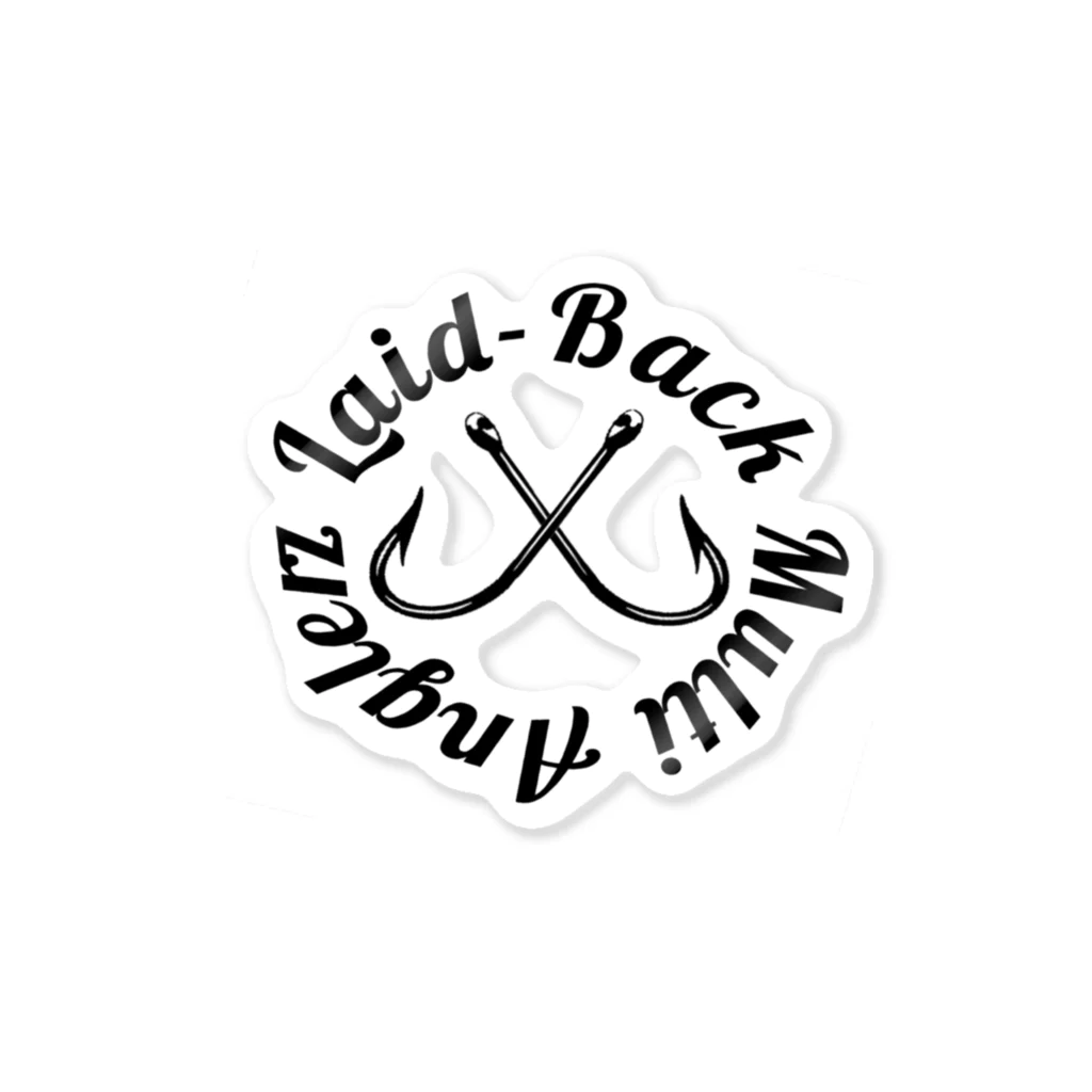 Laid-Back Multi Anglerz のLaid-Back 小物(釣り) Sticker