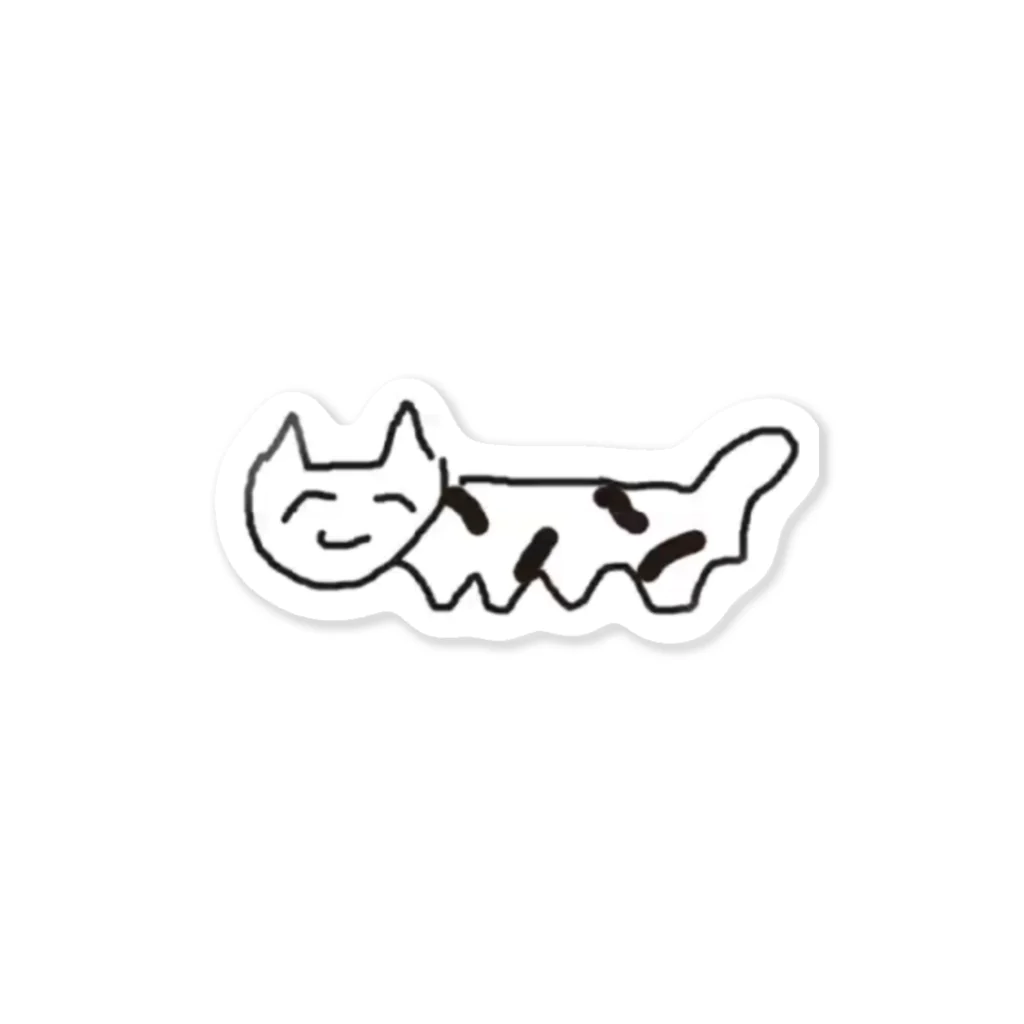 偏差値6億.comのにゅーびゃっこすてっかー Sticker