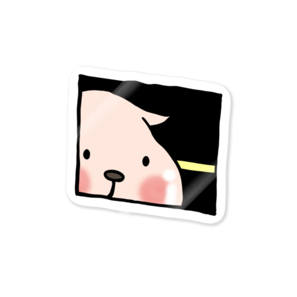 鉄男（てつおとこ）のおしりみたいな犬 Sticker