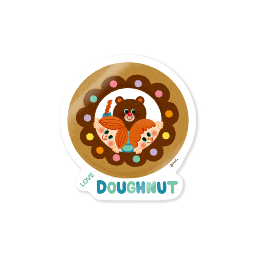 あくざわめぐみSHOPのDOUGHNUT ステッカー